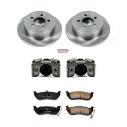 PowerStop Z17 Evolution Plus Stock Replacement Brake Kits with Calipers for 2003-2007 LIBERTY, 2003-2006 WRANGLER - KCOE2197