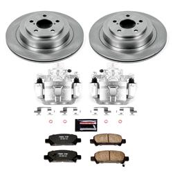 PowerStop Z17 Evolution Plus Stock Replacement Brake Kits with Calipers for 2005-2009 LEGACY - KCOE219