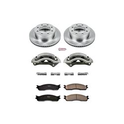 PowerStop Z17 Evolution Plus Stock Replacement Brake Kits with Calipers for 2003-2008 RAM 3500, RAM 2500, 2006-2008 RAM 1500 - KCOE2203