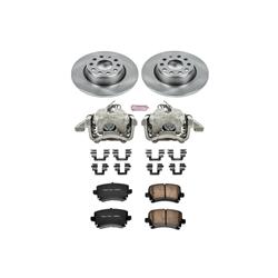 PowerStop Z17 Evolution Plus Stock Replacement Brake Kits with Calipers for 2009 A3, 2006-2009 A3 QUATTRO - KCOE2261