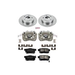 PowerStop Z17 Evolution Plus Stock Replacement Brake Kits with Calipers for 2004-2005 CIVIC, 2002-2006 RSX - KCOE2270A