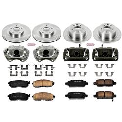 PowerStop Z17 Evolution Plus Stock Replacement Brake Kits with Calipers for 2002-2006 ALTIMA - KCOE2283