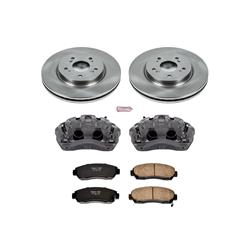 PowerStop Z17 Evolution Plus Stock Replacement Brake Kits with Calipers KCOE228