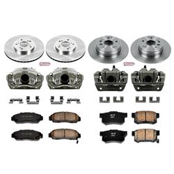 PowerStop Z17 Evolution Plus Stock Replacement Brake Kits with Calipers for 2004-2008 TL - KCOE2298