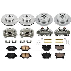 PowerStop Z17 Evolution Plus Stock Replacement Brake Kits with Calipers for 2003-2005 CELICA - KCOE2314A