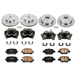 PowerStop Z17 Evolution Plus Stock Replacement Brake Kits with Calipers for 2005-2010 TC - KCOE2315