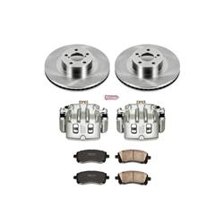 PowerStop Z17 Evolution Plus Stock Replacement Brake Kits with Calipers for 2002-2003 IMPREZA, 2001 LEGACY, 2001-2002 OUTBACK - KCOE2369
