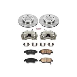 PowerStop Z17 Evolution Plus Stock Replacement Brake Kits with Calipers for 2004-2005 CIVIC, 2002-2006 RSX - KCOE2386