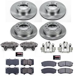 PowerStop Z17 Evolution Plus Stock Replacement Brake Kits with Calipers for 2003-2009 4RUNNER - KCOE2422