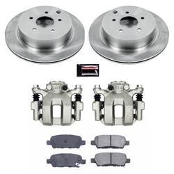 PowerStop Z17 Evolution Plus Stock Replacement Brake Kits with Calipers for 2003-2008 FX35, FX45 - KCOE2427B