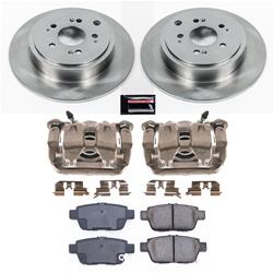 PowerStop Z17 Evolution Plus Stock Replacement Brake Kits with Calipers for 2006-2014 RIDGELINE - KCOE2431