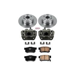 PowerStop Z17 Evolution Plus Stock Replacement Brake Kits with Calipers for 2003-2011 ELEMENT, 2004-2008 TL - KCOE2434