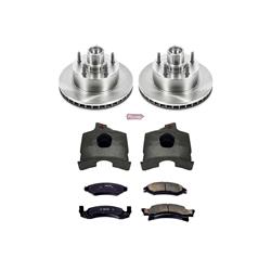 PowerStop Z17 Evolution Plus Stock Replacement Brake Kits with Calipers for 1986 E-150 ECONOLINE, E-150 ECONOLINE CLUB WAGON, F-150 - KCOE2578