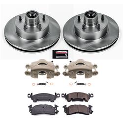 PowerStop Z17 Evolution Plus Stock Replacement Brake Kits with Calipers KCOE2580A