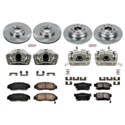 PowerStop Z17 Evolution Plus Stock Replacement Brake Kits with Calipers for 1999-2001 RL - KCOE2715