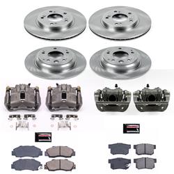 PowerStop Z17 Evolution Plus Stock Replacement Brake Kits with Calipers for 1991-1995 LEGEND - KCOE2717