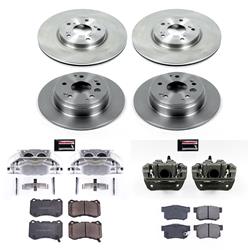 PowerStop Z17 Evolution Plus Stock Replacement Brake Kits with Calipers for 2004-2008 TL - KCOE2718