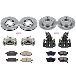 PowerStop Z17 Evolution Plus Stock Replacement Brake Kits with Calipers for 1991-1993 ACCORD - KCOE2773