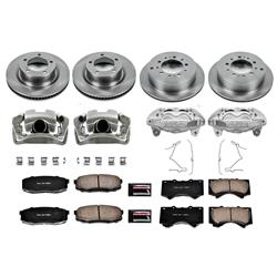 PowerStop Z17 Evolution Plus Stock Replacement Brake Kits with Calipers for 2008-2015 SEQUOIA, 2007-2015 TUNDRA - KCOE2813A