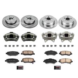 PowerStop Z17 Evolution Plus Stock Replacement Brake Kits with Calipers for 2008-2012 LIBERTY, 2007-2011 NITRO - KCOE2832A