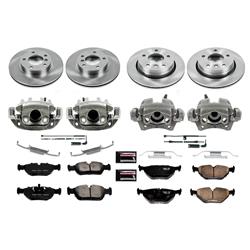 PowerStop Z17 Evolution Plus Stock Replacement Brake Kits with Calipers for 2000 323CI, 1999-2000 323I - KCOE2867