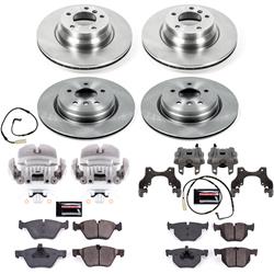 PowerStop Z17 Evolution Plus Stock Replacement Brake Kits with Calipers for 2006 330I - KCOE2886