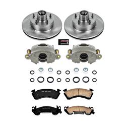 PowerStop Z17 Evolution Plus Stock Replacement Brake Kits with Calipers for 1994-1996 IMPALA - KCOE2937