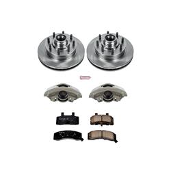 PowerStop Z17 Evolution Plus Stock Replacement Brake Kits with Calipers KCOE2947