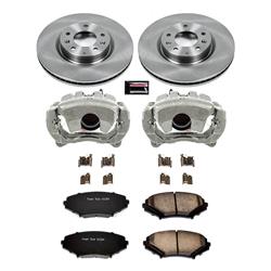 PowerStop Z17 Evolution Plus Stock Replacement Brake Kits with Calipers for 2004-2008 RX-8 - KCOE2964