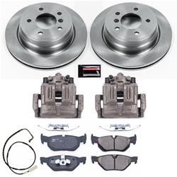 PowerStop Z17 Evolution Plus Stock Replacement Brake Kits with Calipers for 2006 325XI - KCOE3001