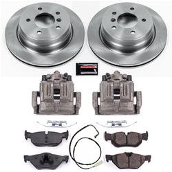 PowerStop Z17 Evolution Plus Stock Replacement Brake Kits with Calipers for 2007-2010 328I, 2009-2010 328I XDRIVE, 2007-2008 328XI - KCOE3002
