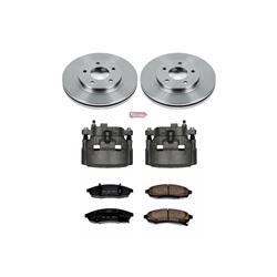 PowerStop Z17 Evolution Plus Stock Replacement Brake Kits with Calipers KCOE3018