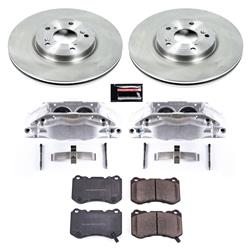 PowerStop Z17 Evolution Plus Stock Replacement Brake Kits with Calipers for 2004-2008 TL - KCOE3029