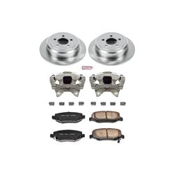 PowerStop Z17 Evolution Plus Stock Replacement Brake Kits with Calipers for 2008-2012 LIBERTY, 2007-2011 NITRO - KCOE3046A