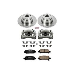PowerStop Z17 Evolution Plus Stock Replacement Brake Kits with Calipers for 2000-2004 OUTBACK, LEGACY, 2003-2006 BAJA - KCOE3124