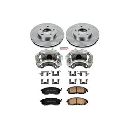 PowerStop Z17 Evolution Plus Stock Replacement Brake Kits with Calipers for 2000-2001 MAXIMA - KCOE3137