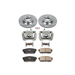 PowerStop Z17 Evolution Plus Stock Replacement Brake Kits with Calipers for 2004-2011 RX-8 - KCOE3146