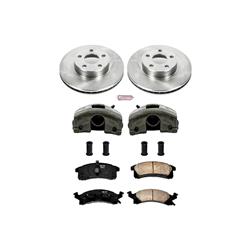 PowerStop Z17 Evolution Plus Stock Replacement Brake Kits with Calipers KCOE3156