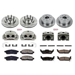 PowerStop Z17 Evolution Plus Stock Replacement Brake Kits with Calipers for 2004 F-150 - KCOE4005