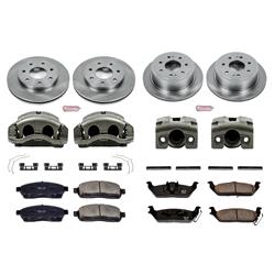 PowerStop Z17 Evolution Plus Stock Replacement Brake Kits with Calipers for 2005-2008 F-150, 2006-2008 MARK LT - KCOE4006A