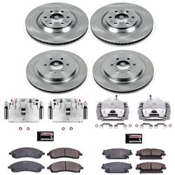PowerStop Z17 Evolution Plus Stock Replacement Brake Kits with Calipers for 2004-2009 SRX - KCOE4014