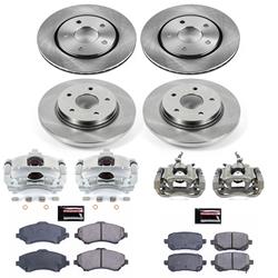 PowerStop Z17 Evolution Plus Stock Replacement Brake Kits with Calipers for 2009-2012 JOURNEY - KCOE4015A