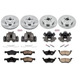 PowerStop Z17 Evolution Plus Stock Replacement Brake Kits with Calipers for 2005-2006 ESCAPE, 2005-2007 MARINER - KCOE4024
