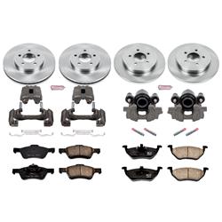 PowerStop Z17 Evolution Plus Stock Replacement Brake Kits with Calipers for 2007 ESCAPE, 2005-2006 TRIBUTE - KCOE4024A
