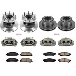 PowerStop Z17 Evolution Plus Stock Replacement Brake Kits with Calipers for 2007-2010 F-350 SUPER DUTY - KCOE4032