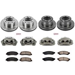 PowerStop Z17 Evolution Plus Stock Replacement Brake Kits with Calipers for 2005-2010 F-350 SUPER DUTY - KCOE4033