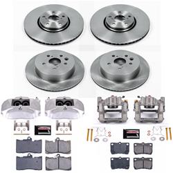 PowerStop Z17 Evolution Plus Stock Replacement Brake Kits with Calipers KCOE4070
