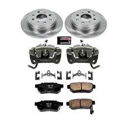 PowerStop Z17 Evolution Plus Stock Replacement Brake Kits with Calipers for 1992-2000 CIVIC, 1993-1997 CIVIC DEL SOL, 1994-2001 INTEGRA - KCOE408