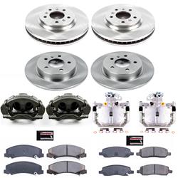 PowerStop Z17 Evolution Plus Stock Replacement Brake Kits with Calipers for 2006-2011 LUCERNE - KCOE4096