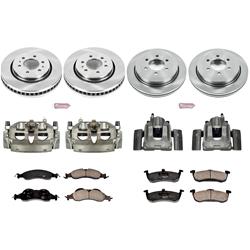 PowerStop Z17 Evolution Plus Stock Replacement Brake Kits with Calipers for 2007-2009 EXPEDITION, NAVIGATOR - KCOE4109